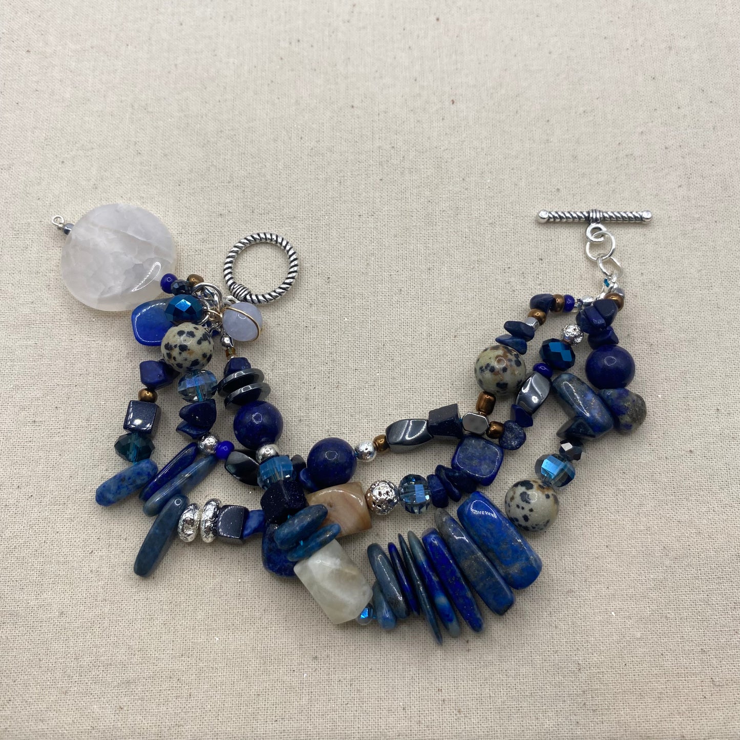 Blue Lapis Lazuli Opulence Bracelet