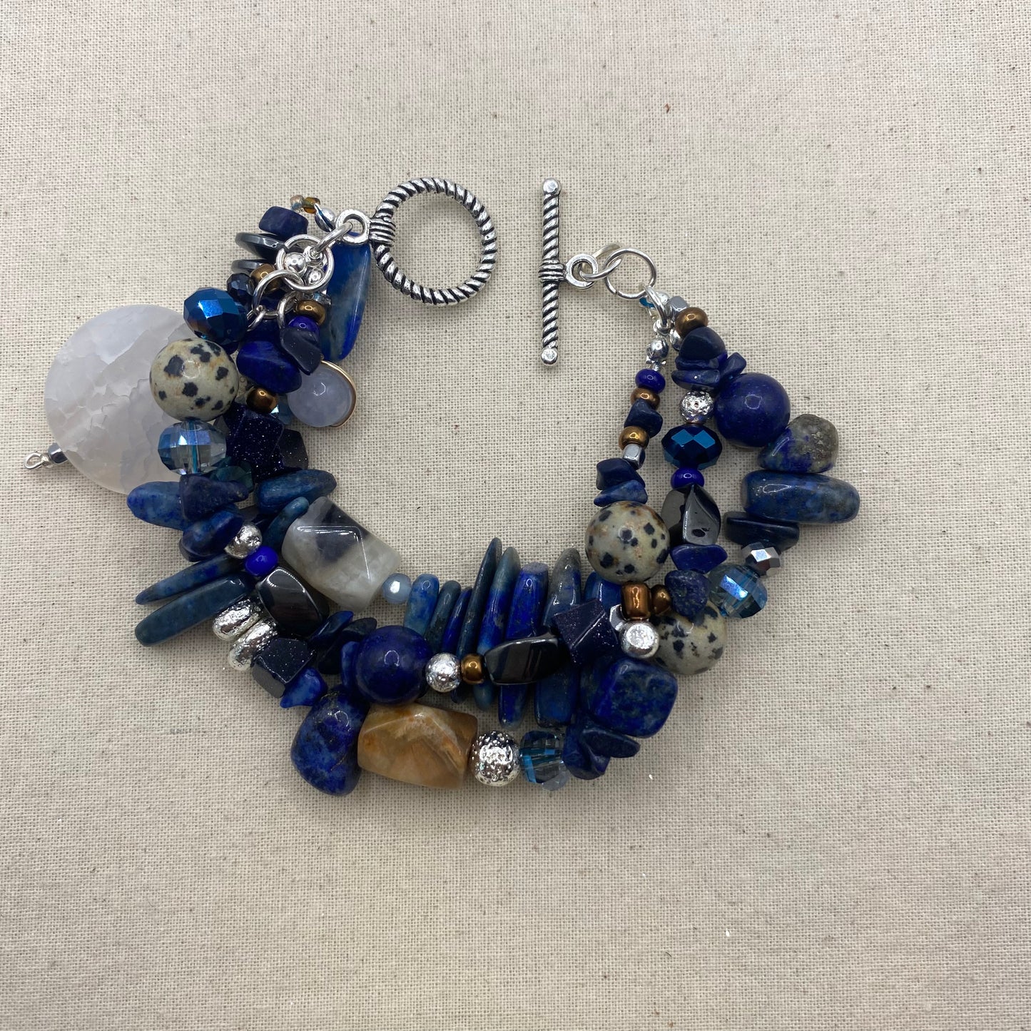 Blue Lapis Lazuli Opulence Bracelet