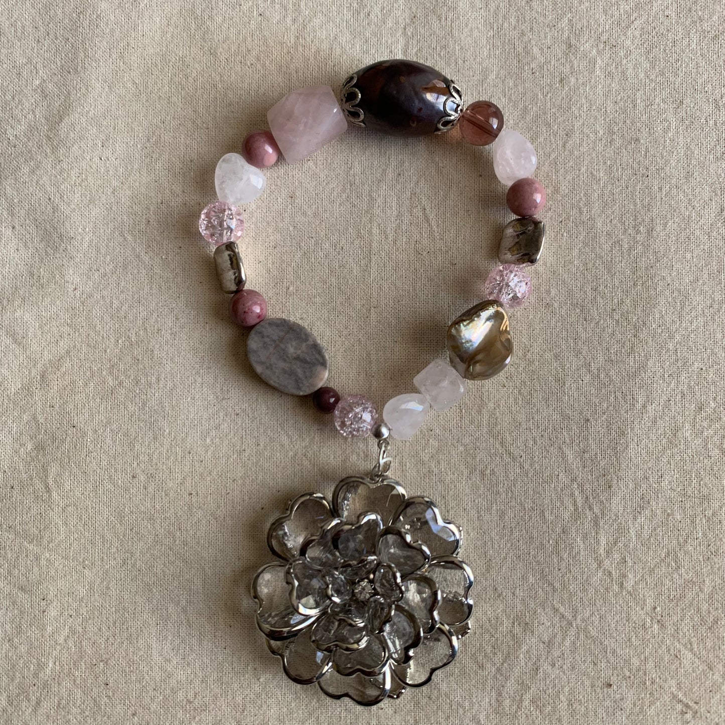 Dusty Rose Beauty Weekend Bracelet Stack Set