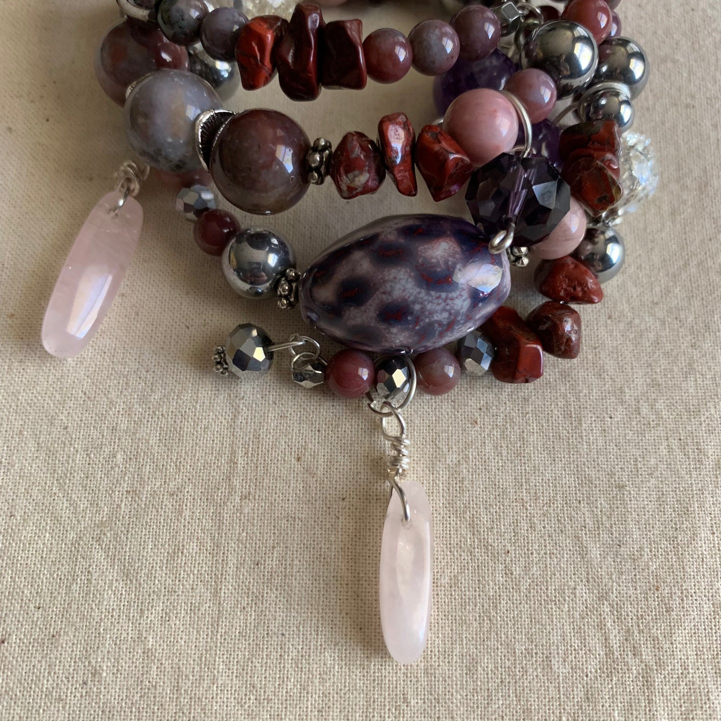 Earth Goddess Spiral Bracelet