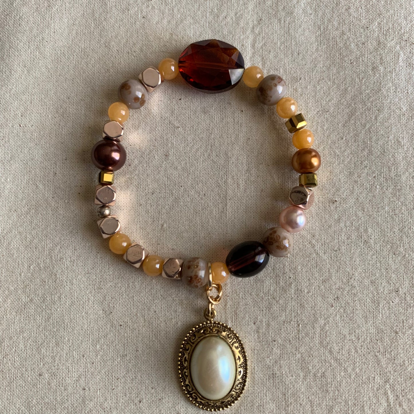 Mocha Weekend Bracelet Stack Set