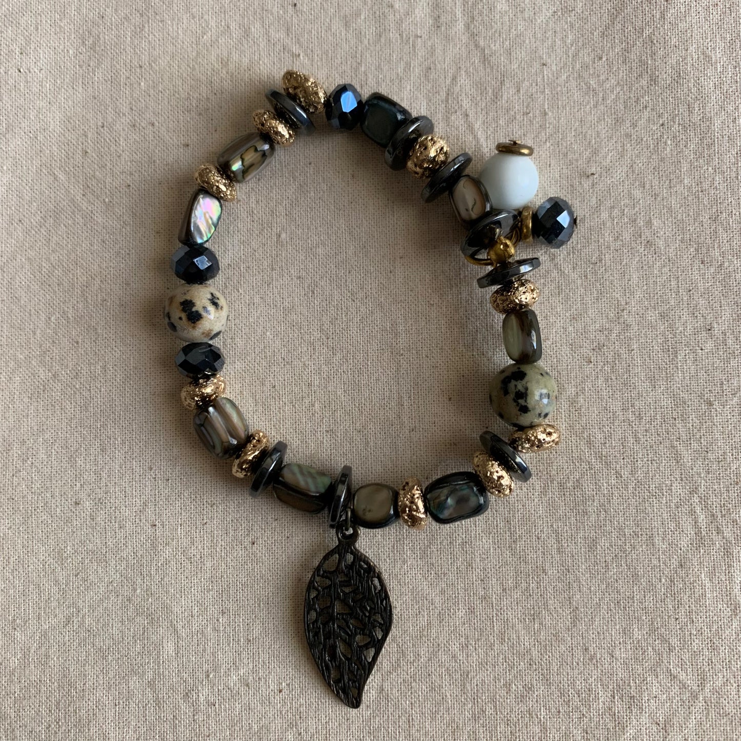 Dark Jasper Weekend Bracelet Stack Set