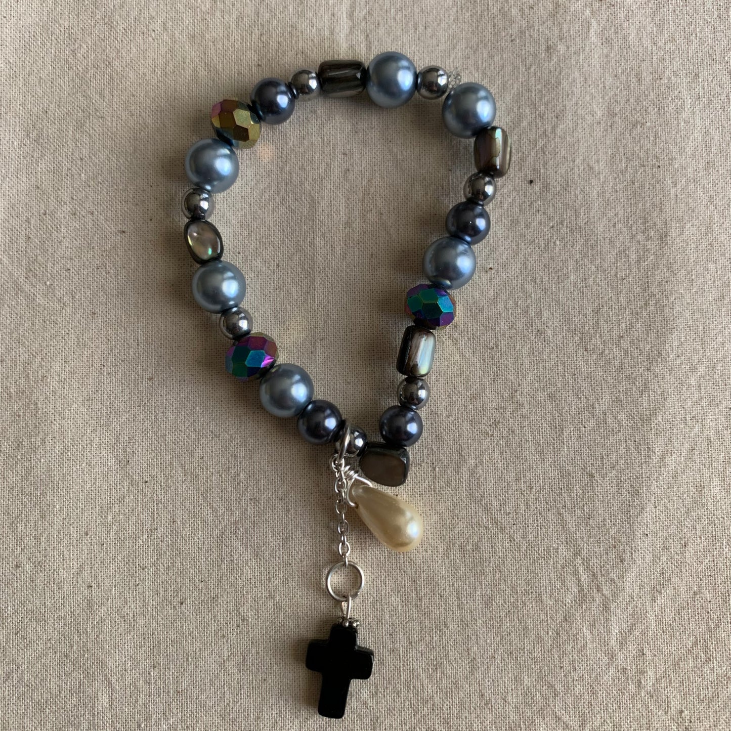Gray Cloud Weekend Bracelet Stack Set