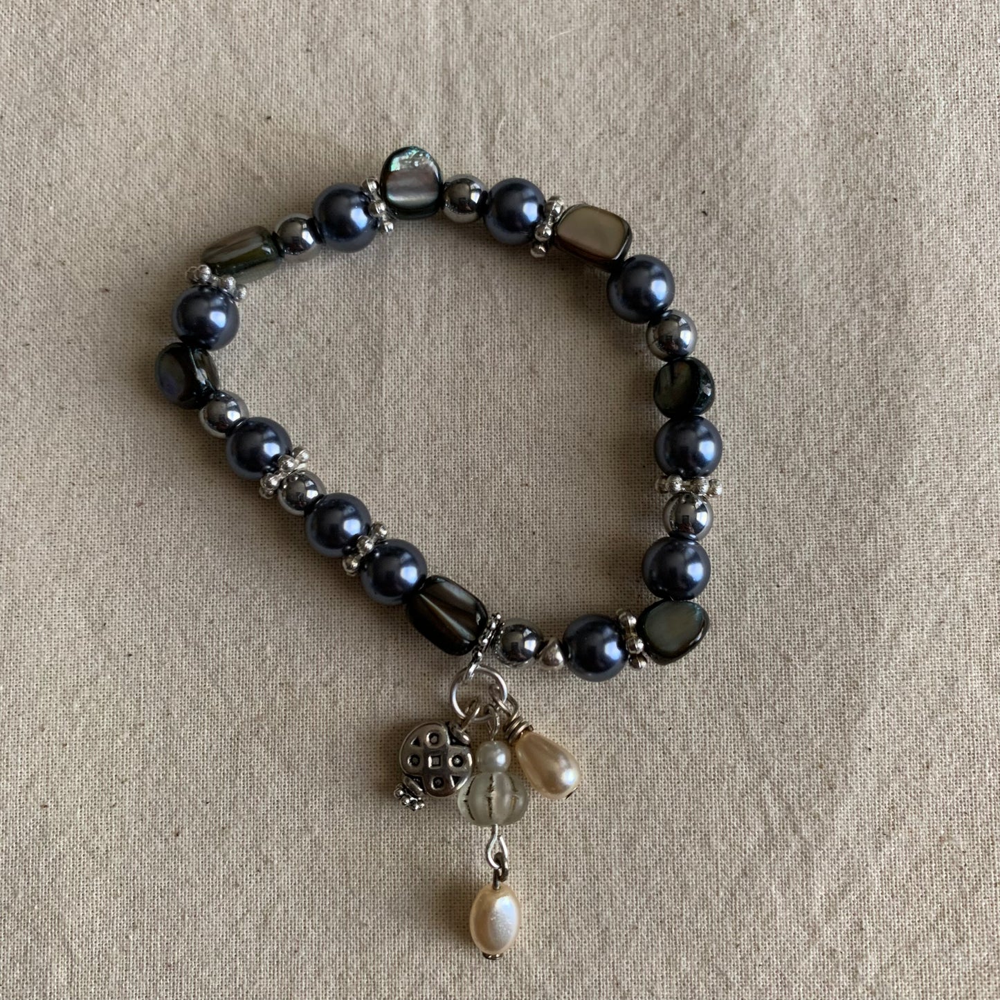 Gray Cloud Weekend Bracelet Stack Set