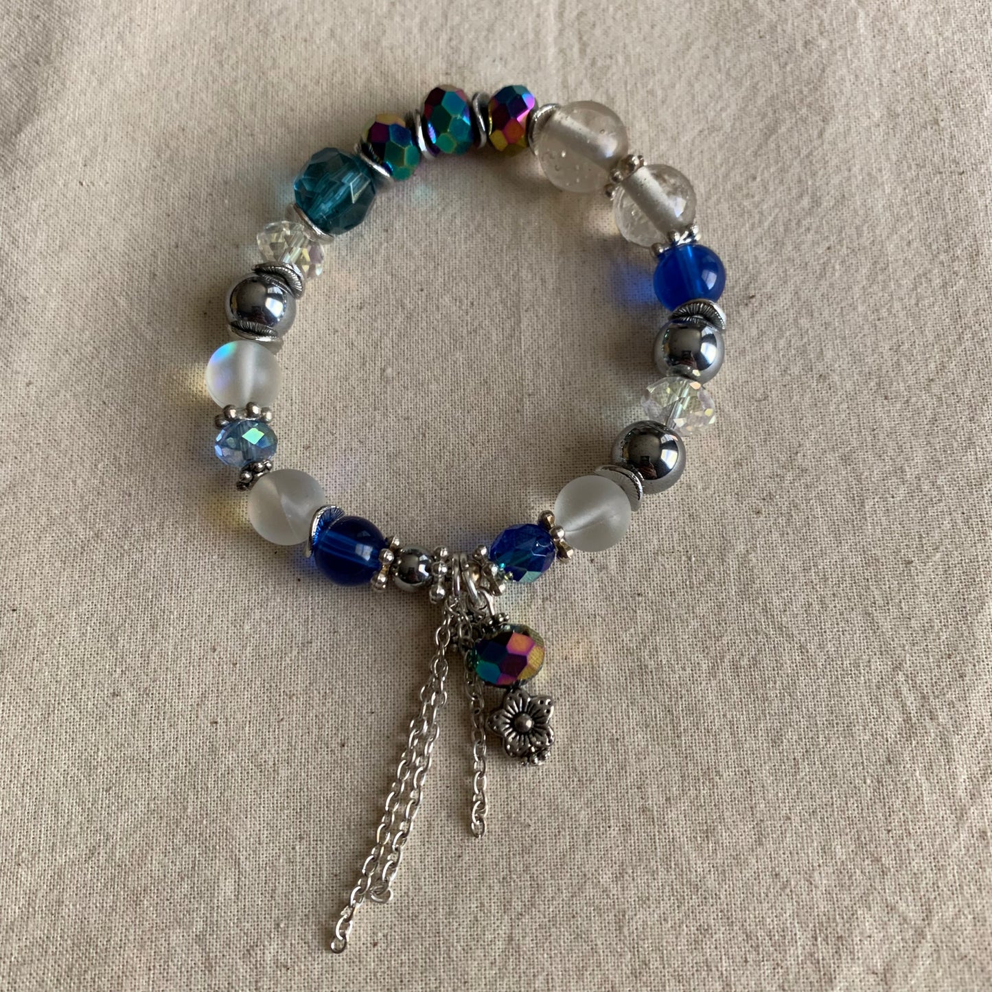 Romantic Moonstone Weekend Bracelet Stack Set