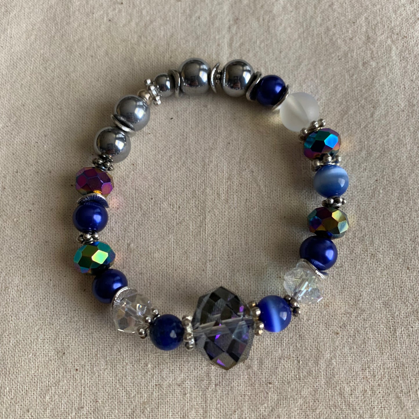 Romantic Moonstone Weekend Bracelet Stack Set