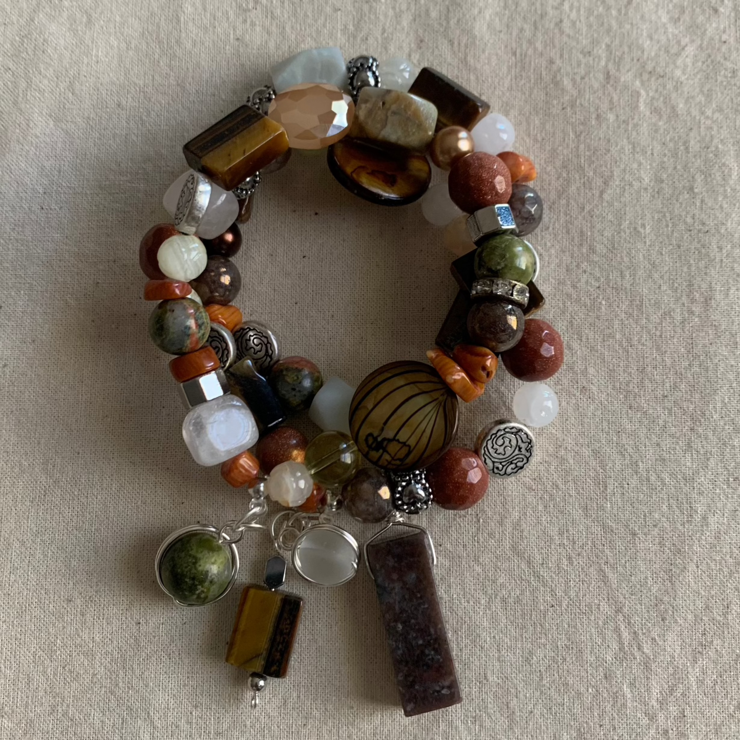 Autumn In The Air Weekend Bracelet Stack Set