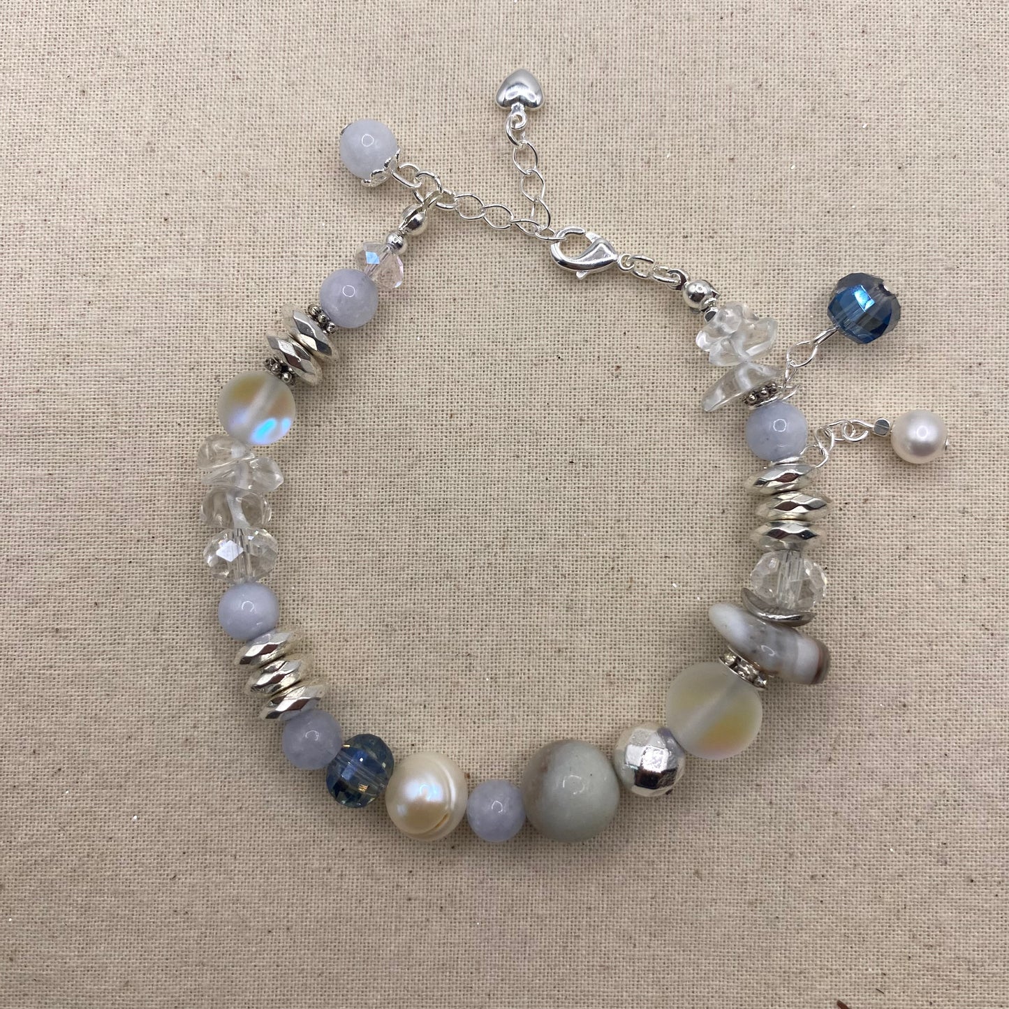 Dainty & Elegant Soft Blue Bracelet