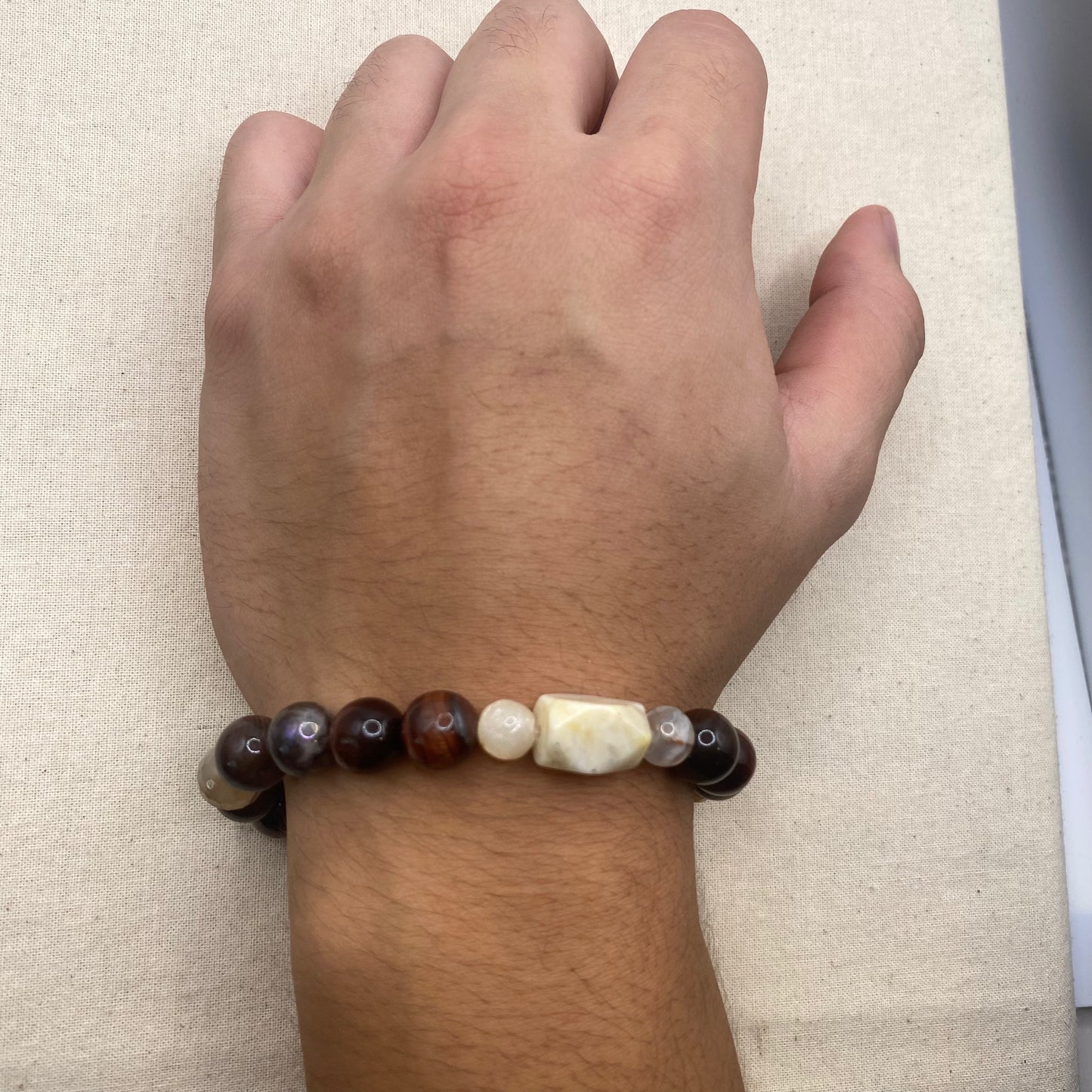 Surfer Beaded Men's Bracelet