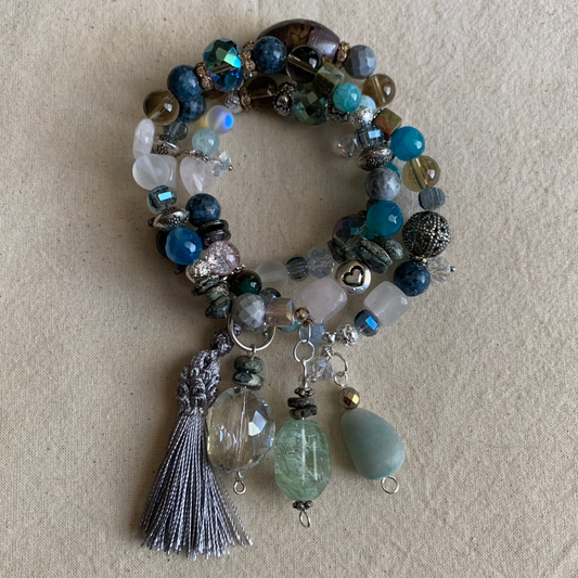 Joyful Jasper Weekend Bracelet Stack Set