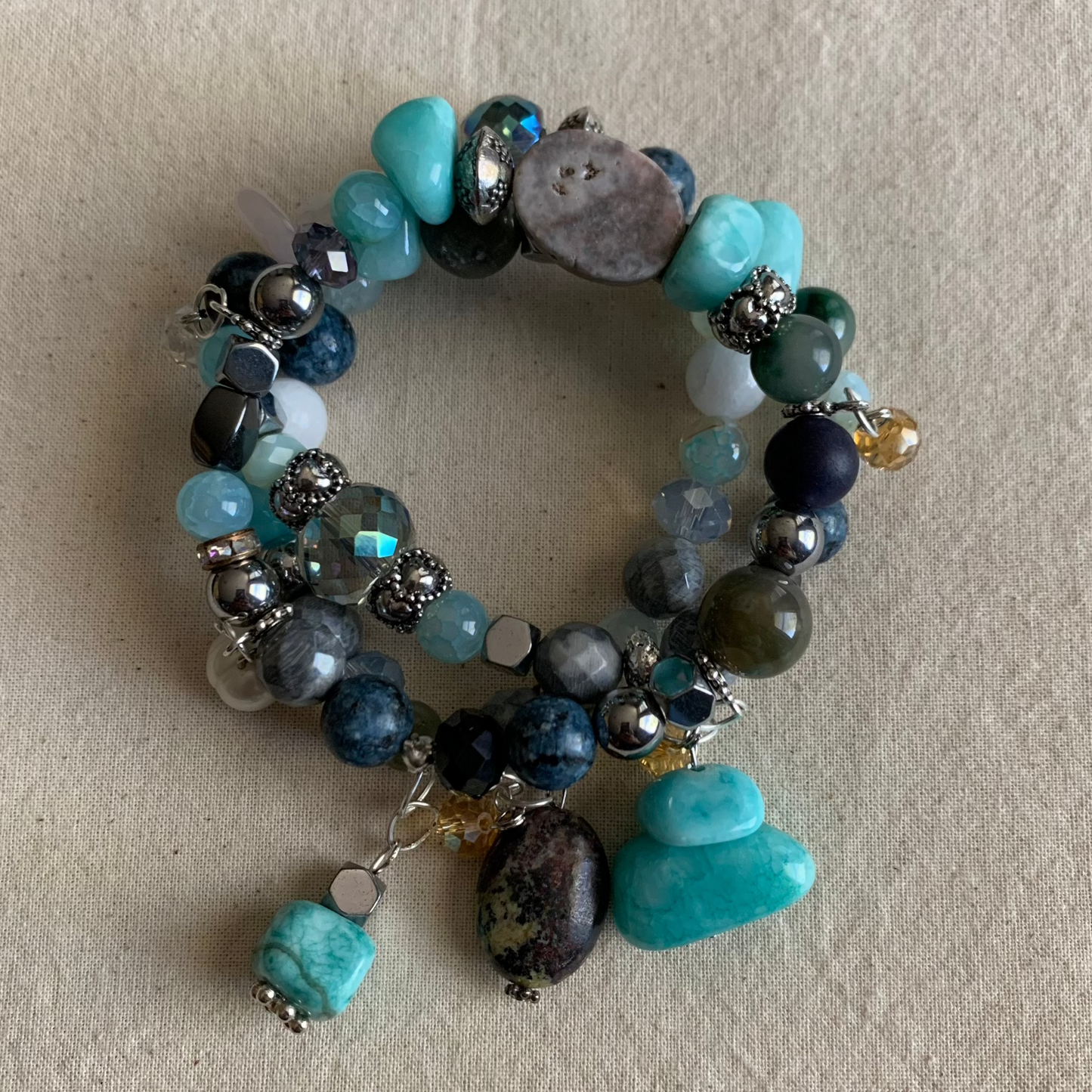 Ocean Waves Weekend Bracelet Stack Set