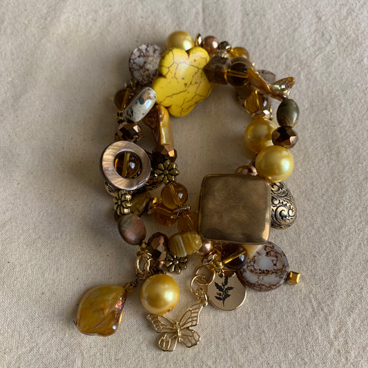Happy Sunshine Weekend Bracelet Stack Set