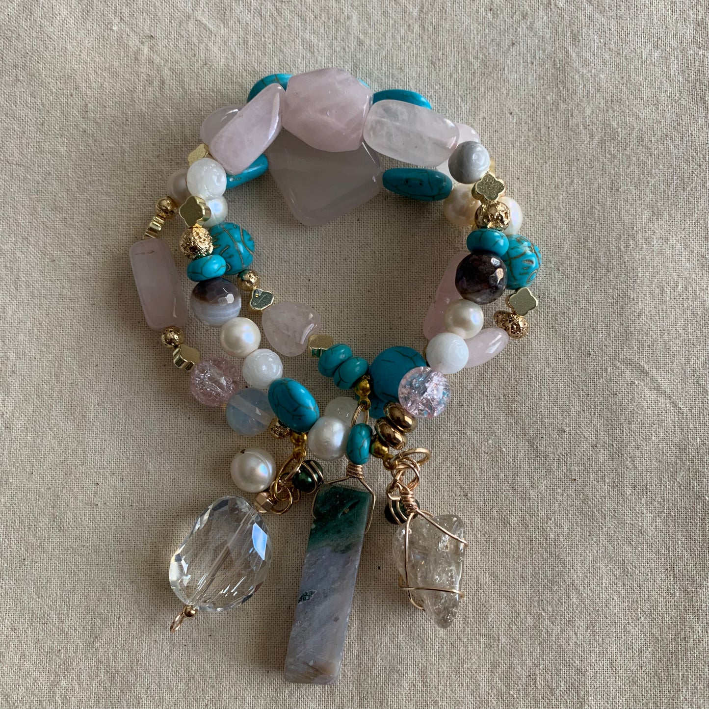 Playful Love Weekend Bracelet Stack Set